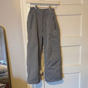 Abercrombie Kids Charcoal Snow Pants